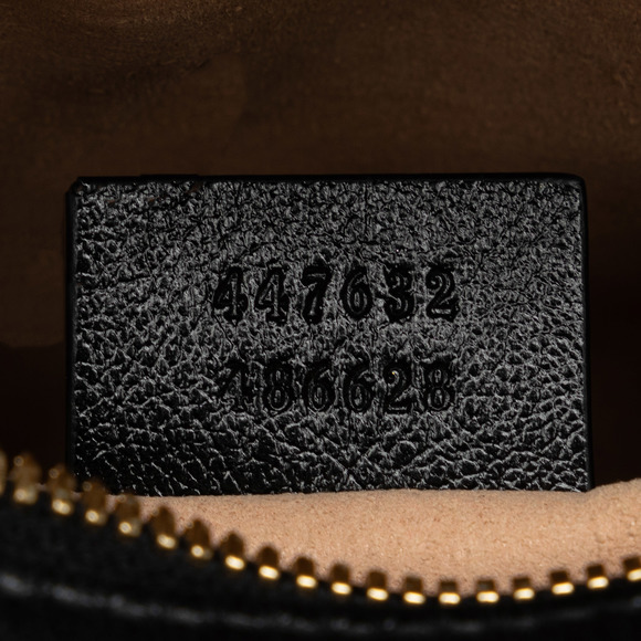 GUCCI Small GG Canvas Marmont Matelasse Camera Bag - Picture 8 of 12